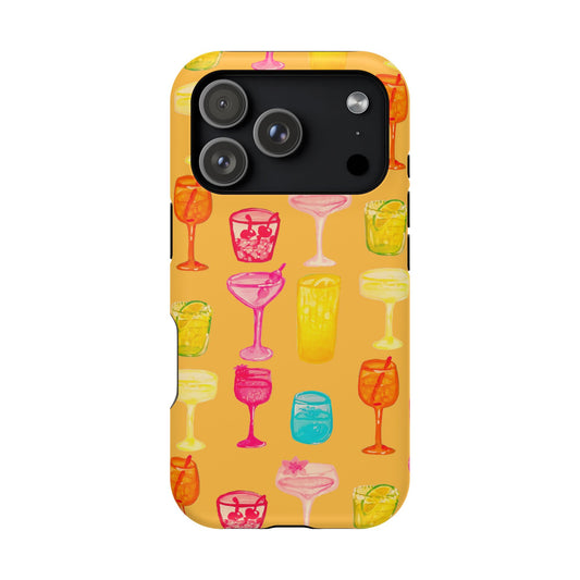 Drinks On Me Orange MagSafe Case