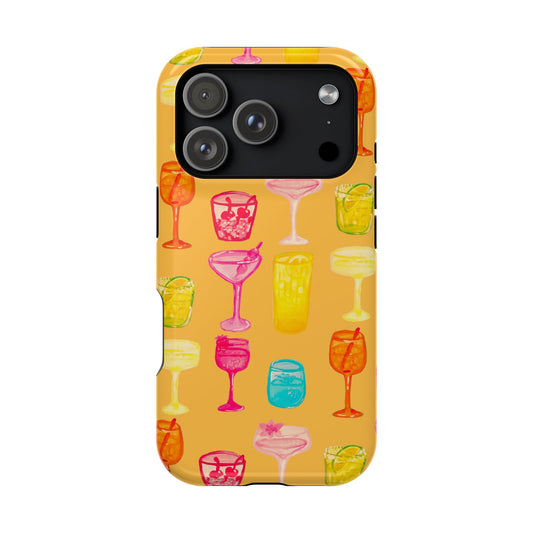 Drinks On Me Orange Tough Case