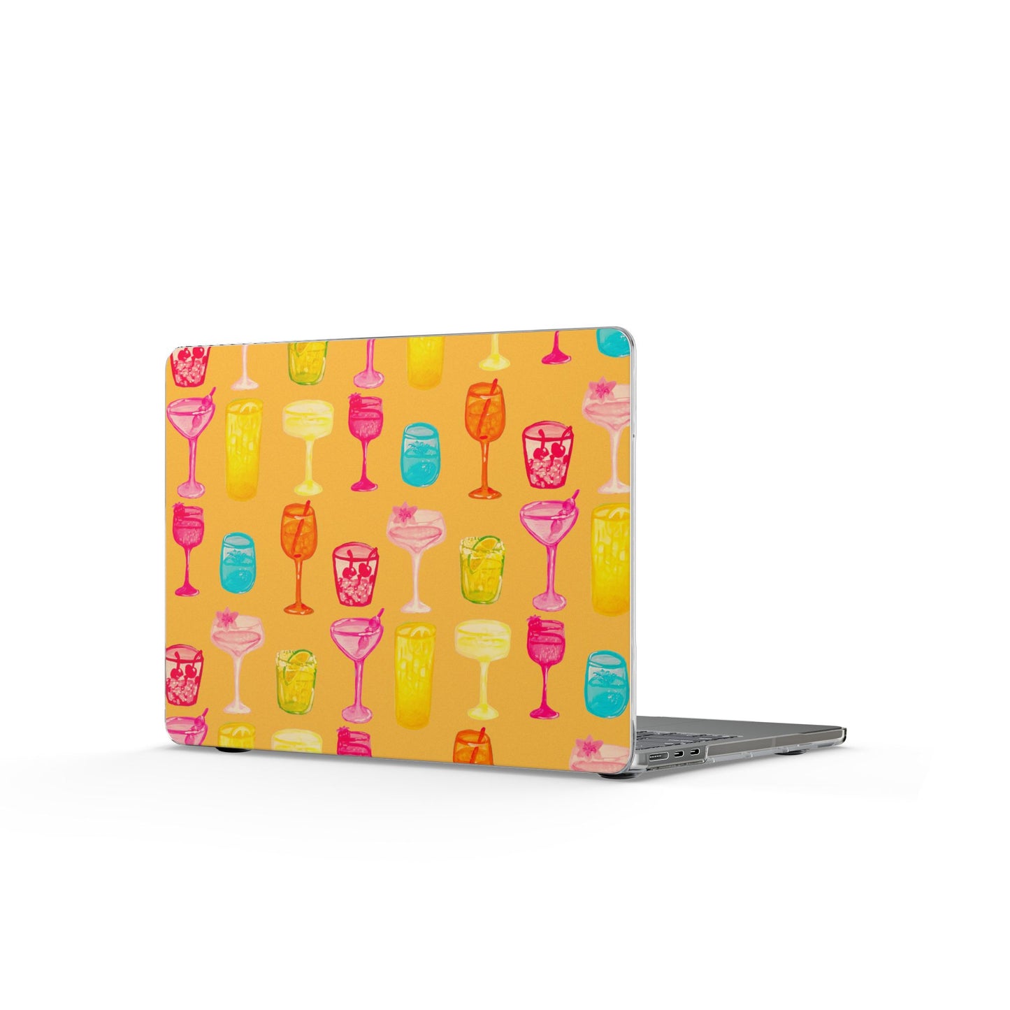 Drinks On Me Orange MacBook Case