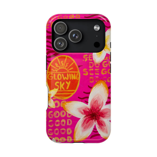 Tropical Glow Tough Case