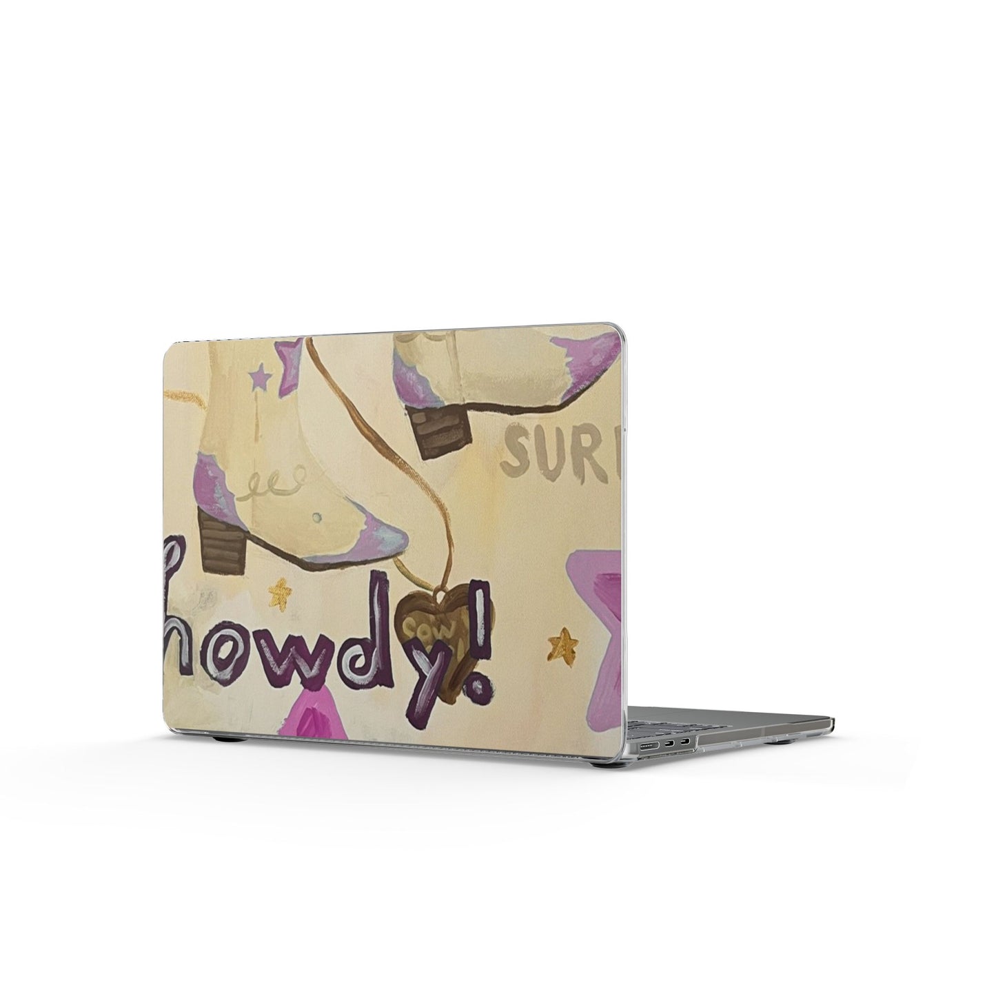 Best in the West Purple MacBook Case