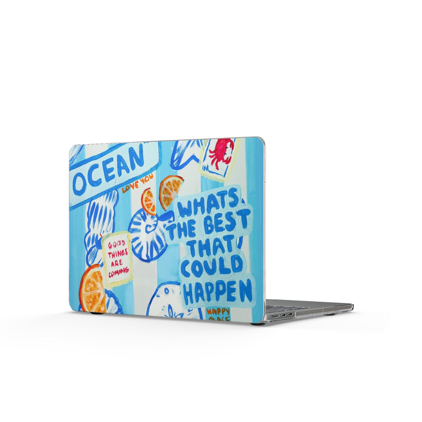 Blue World MacBook Case
