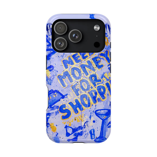 Shopaholic Blue Tough Case