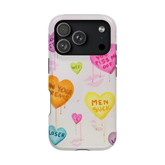 Candy Heart Tough Case