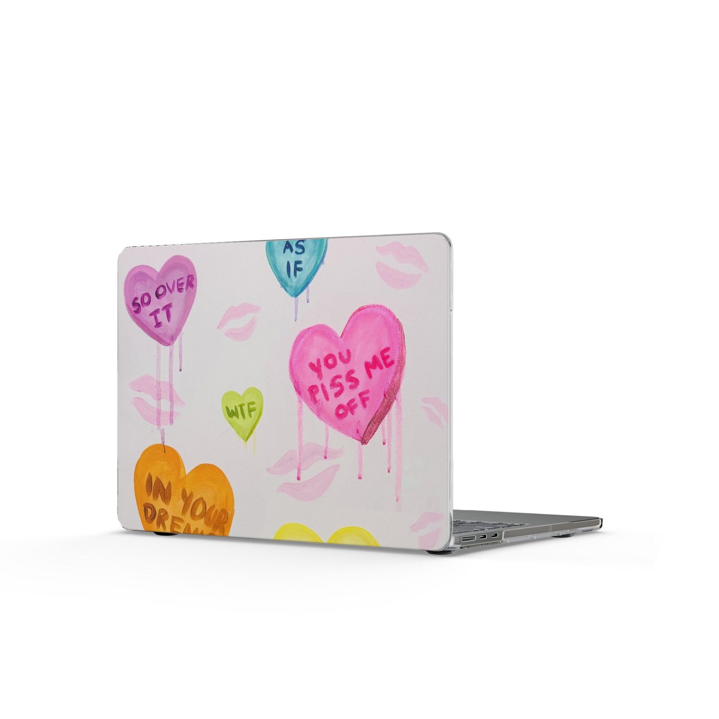 Candy Heart MacBook Case