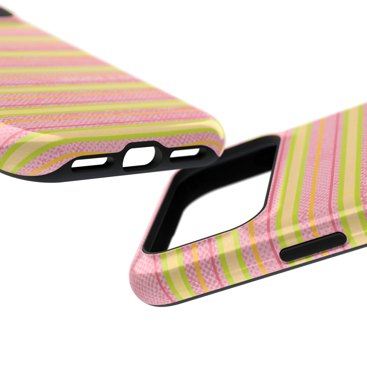 Guava Stripe Tough Case