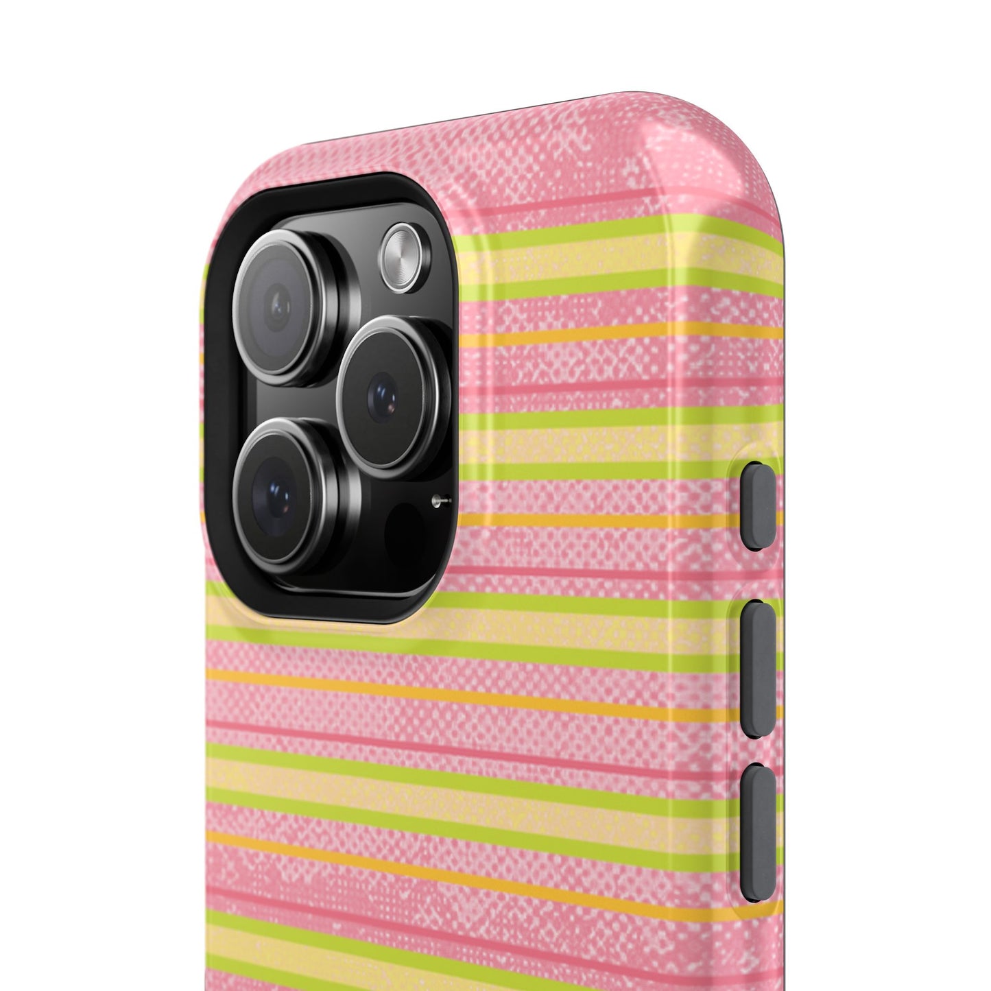 Guava Stripe Tough Case