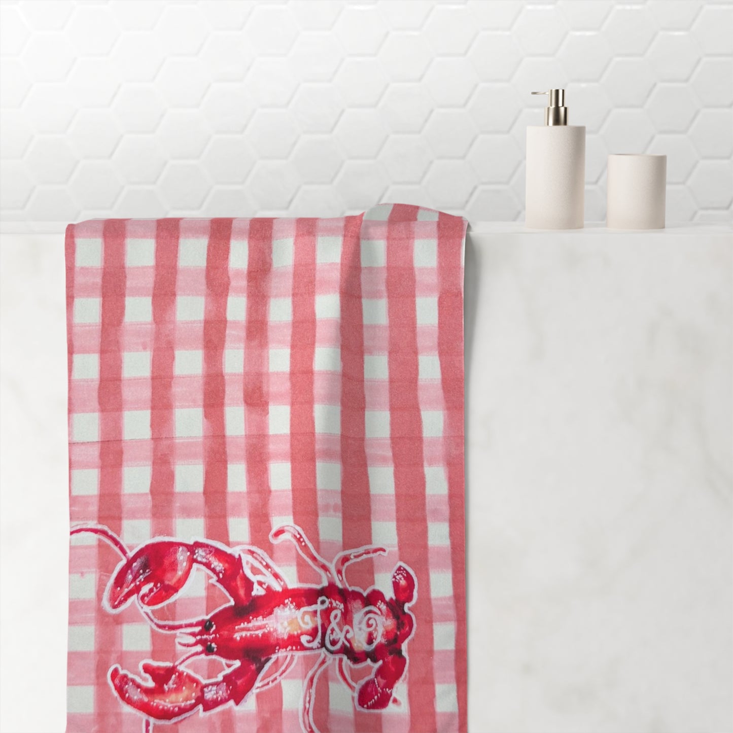 Hamptons Summer Beach Towel
