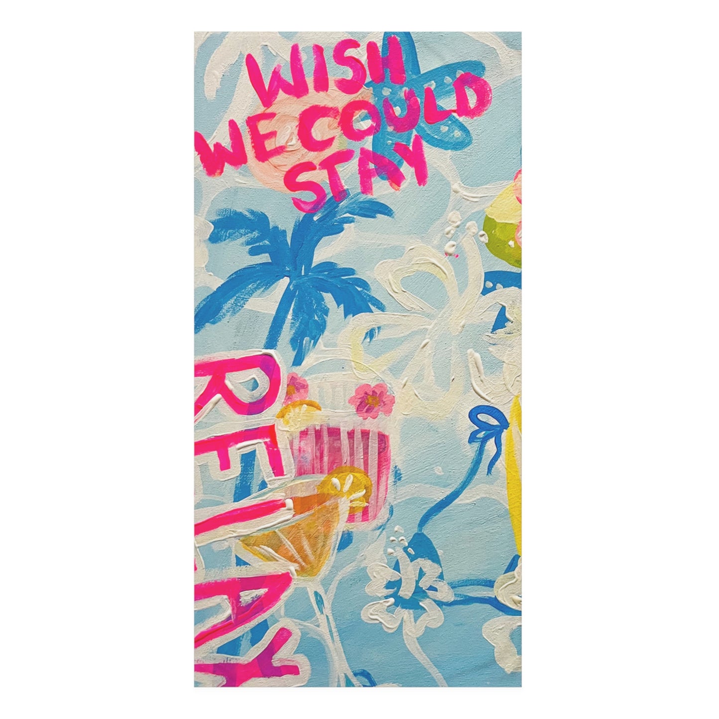 Island Time Tanning Towel