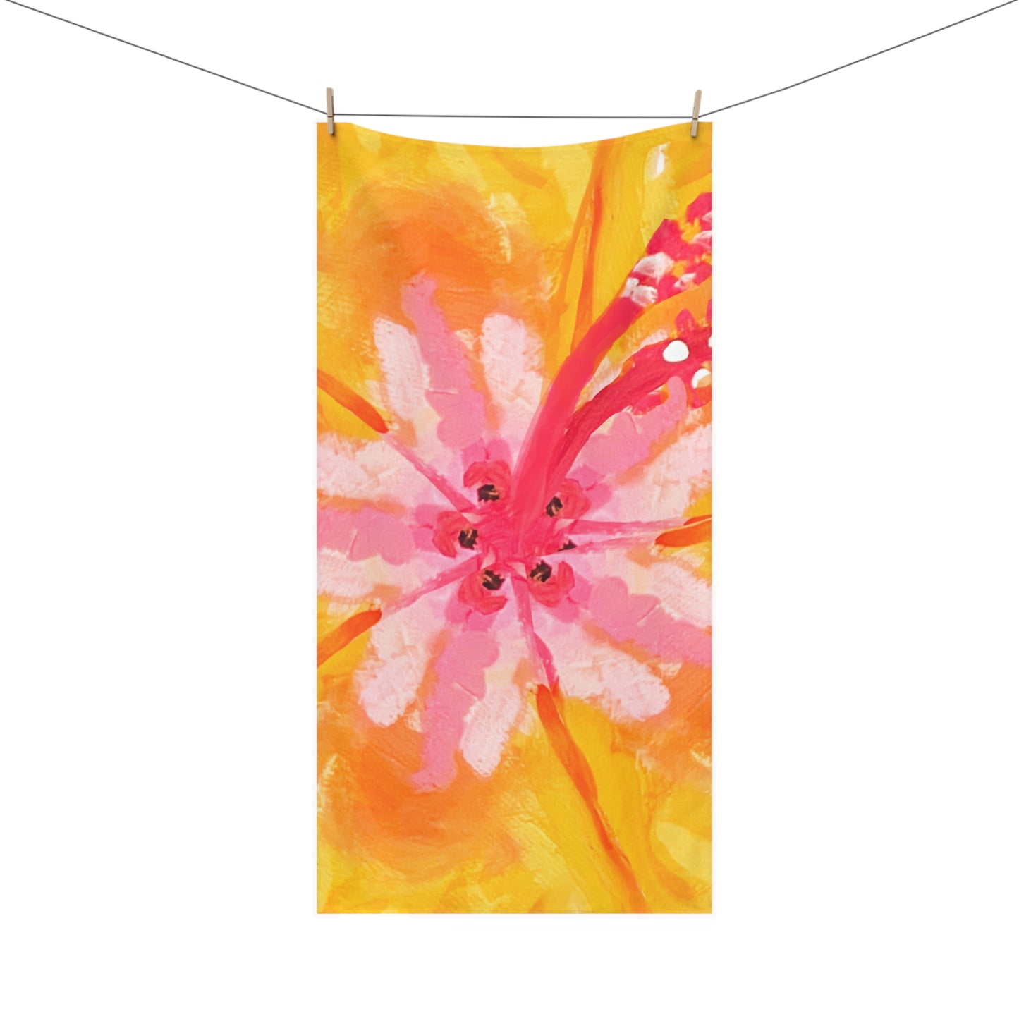 In Full Bloom Tanning Towel