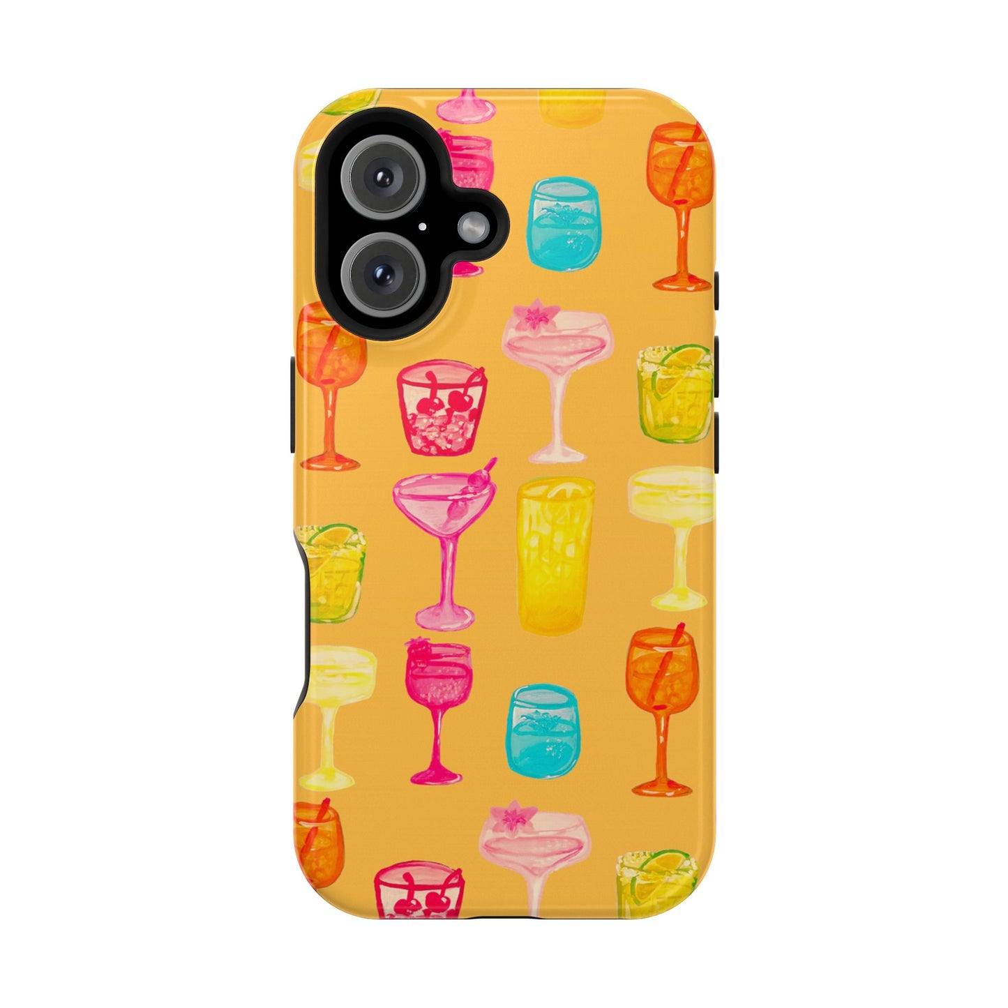 Drinks On Me Orange Tough Case