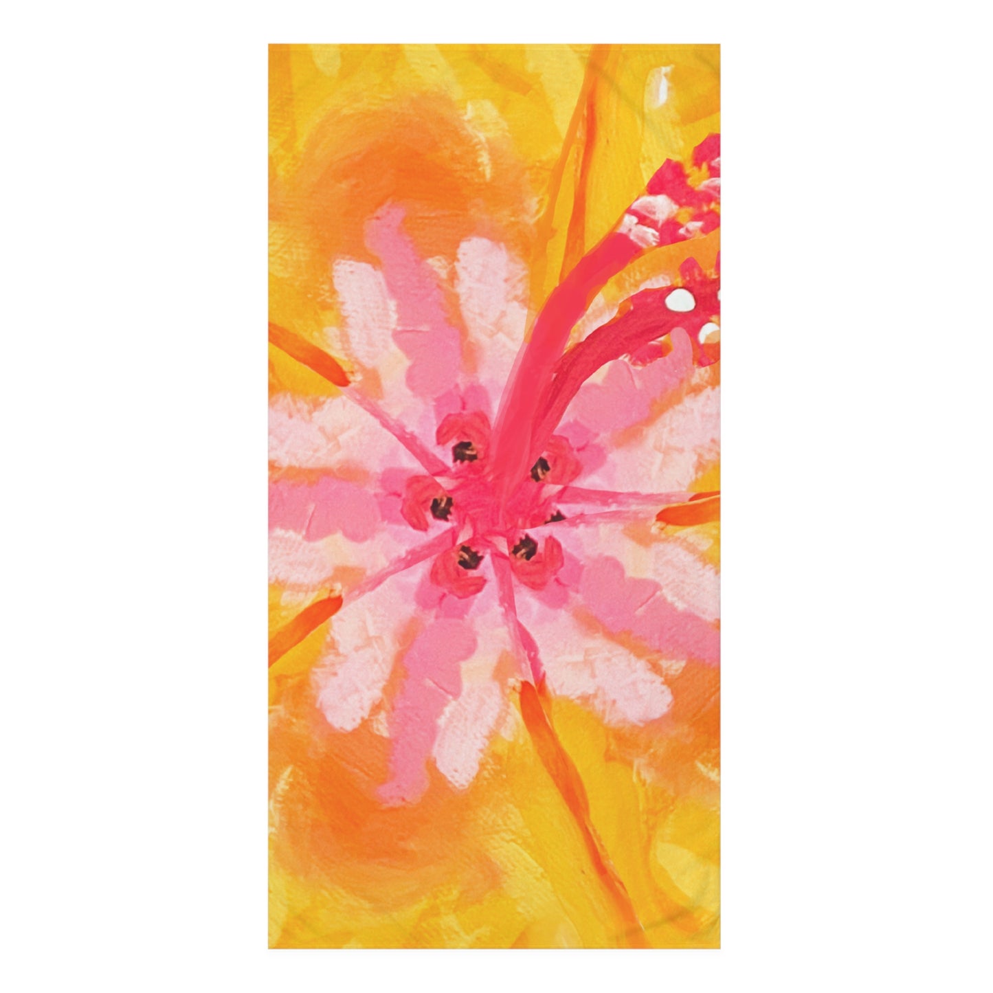 In Full Bloom Tanning Towel