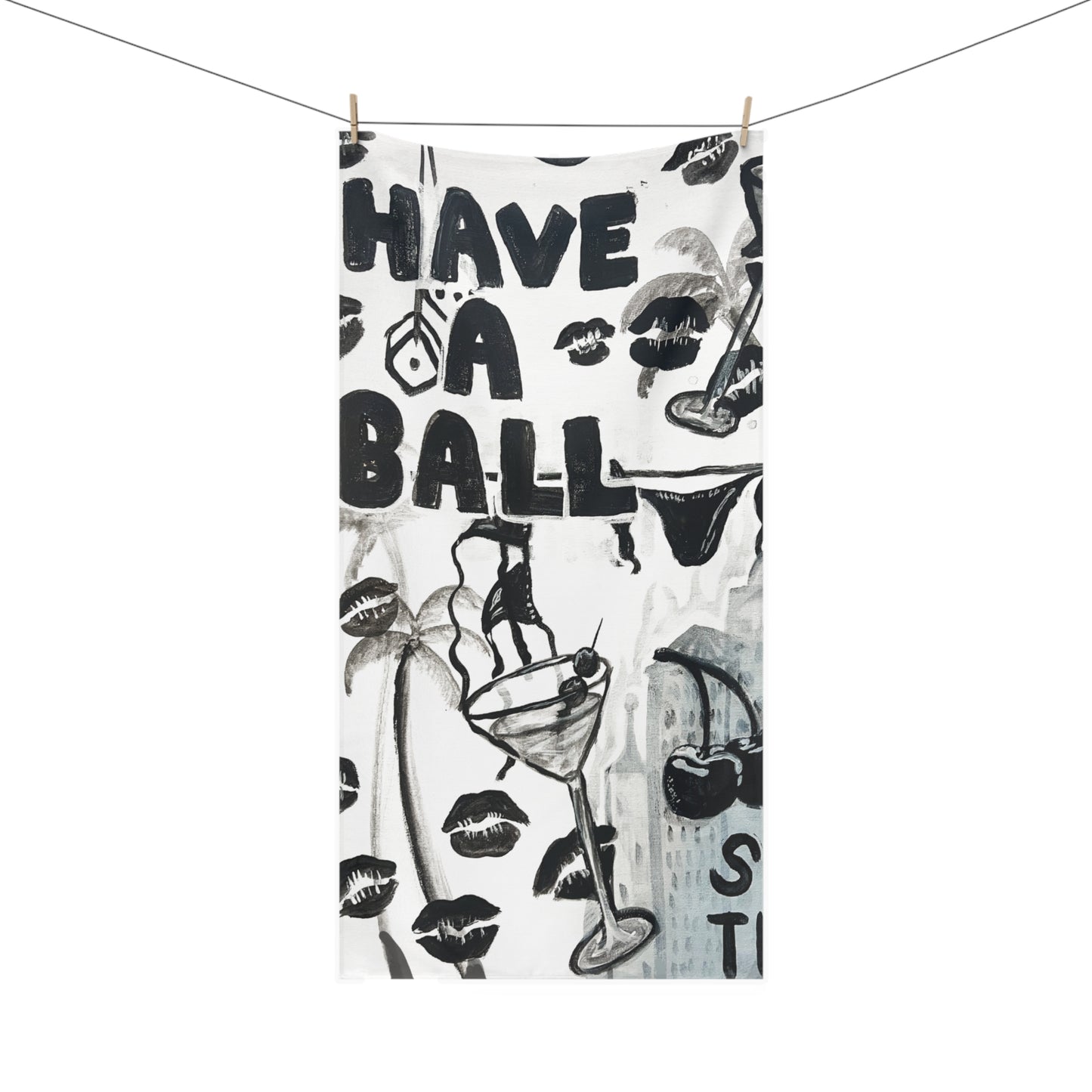 Have A Ball Tanning Towel