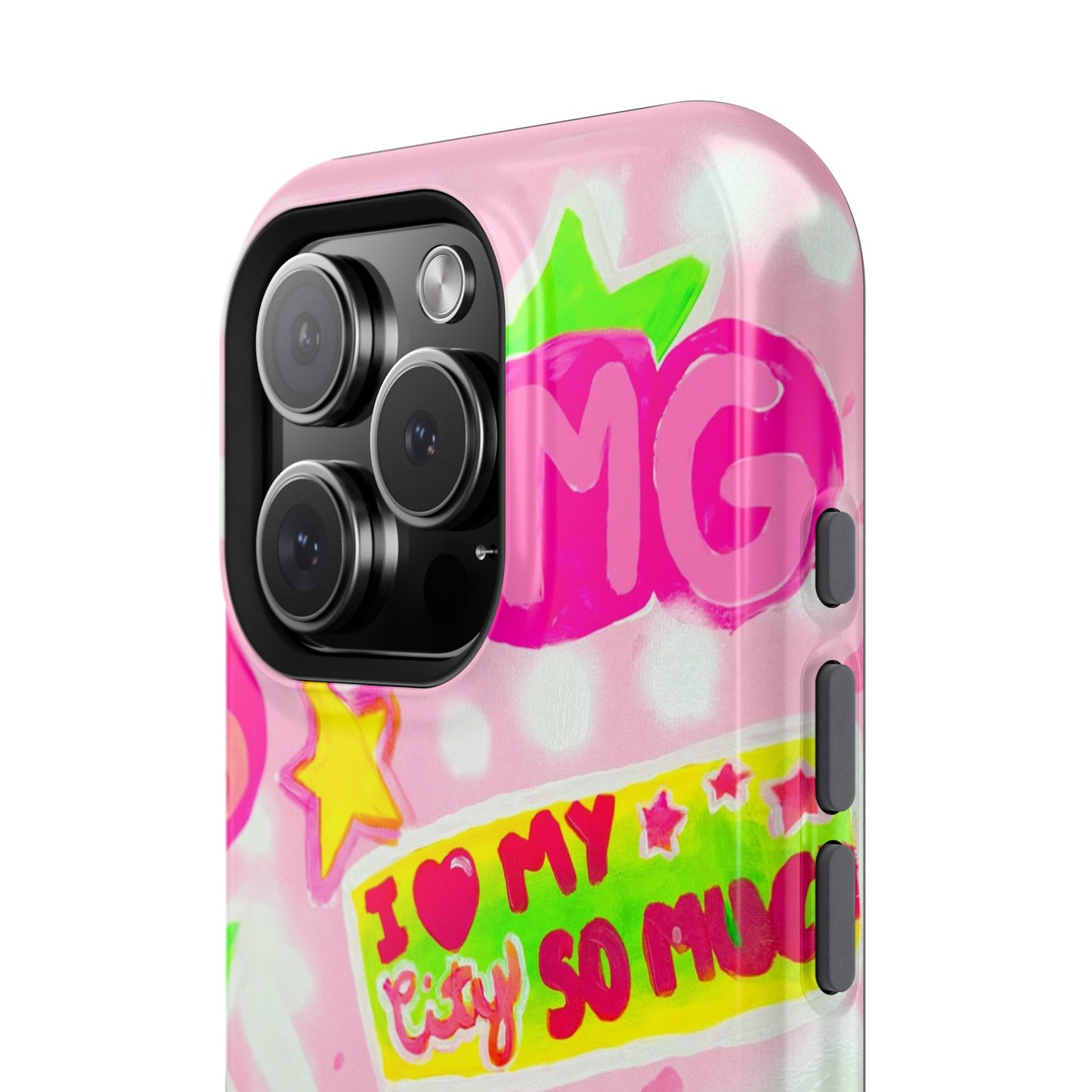 Pink Static Tough Case