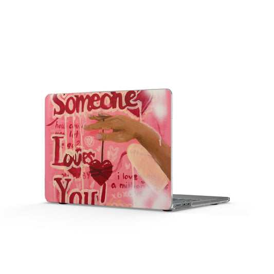 Someone Loves You MacBook Case