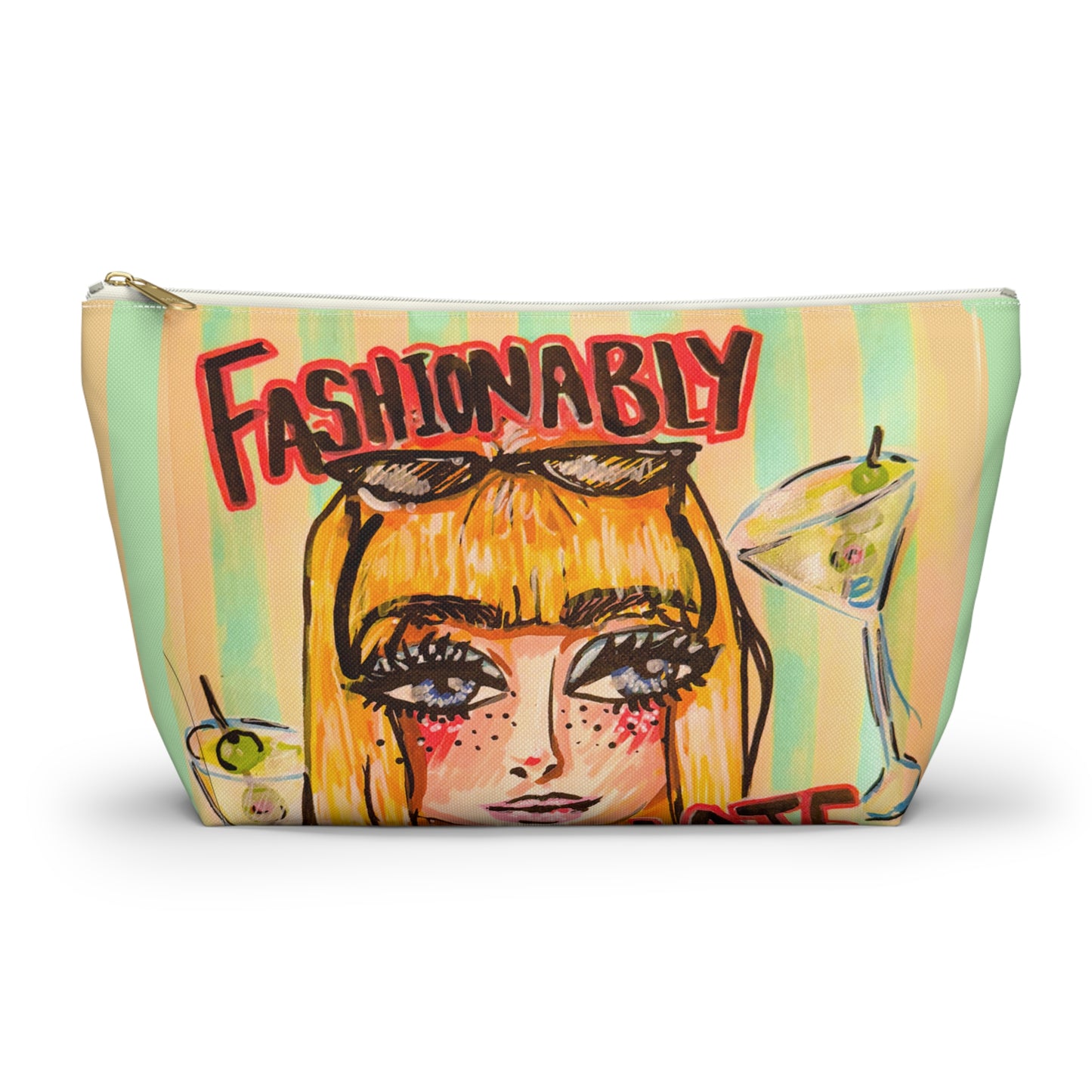 Fashionably Late Makeup Bag