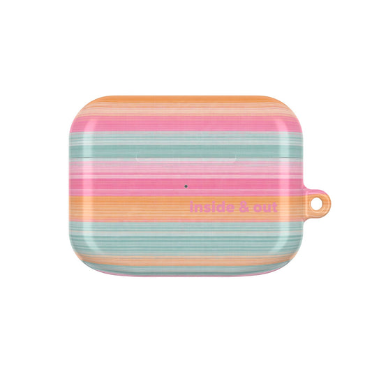 Sorbet Stripe AirPods Case