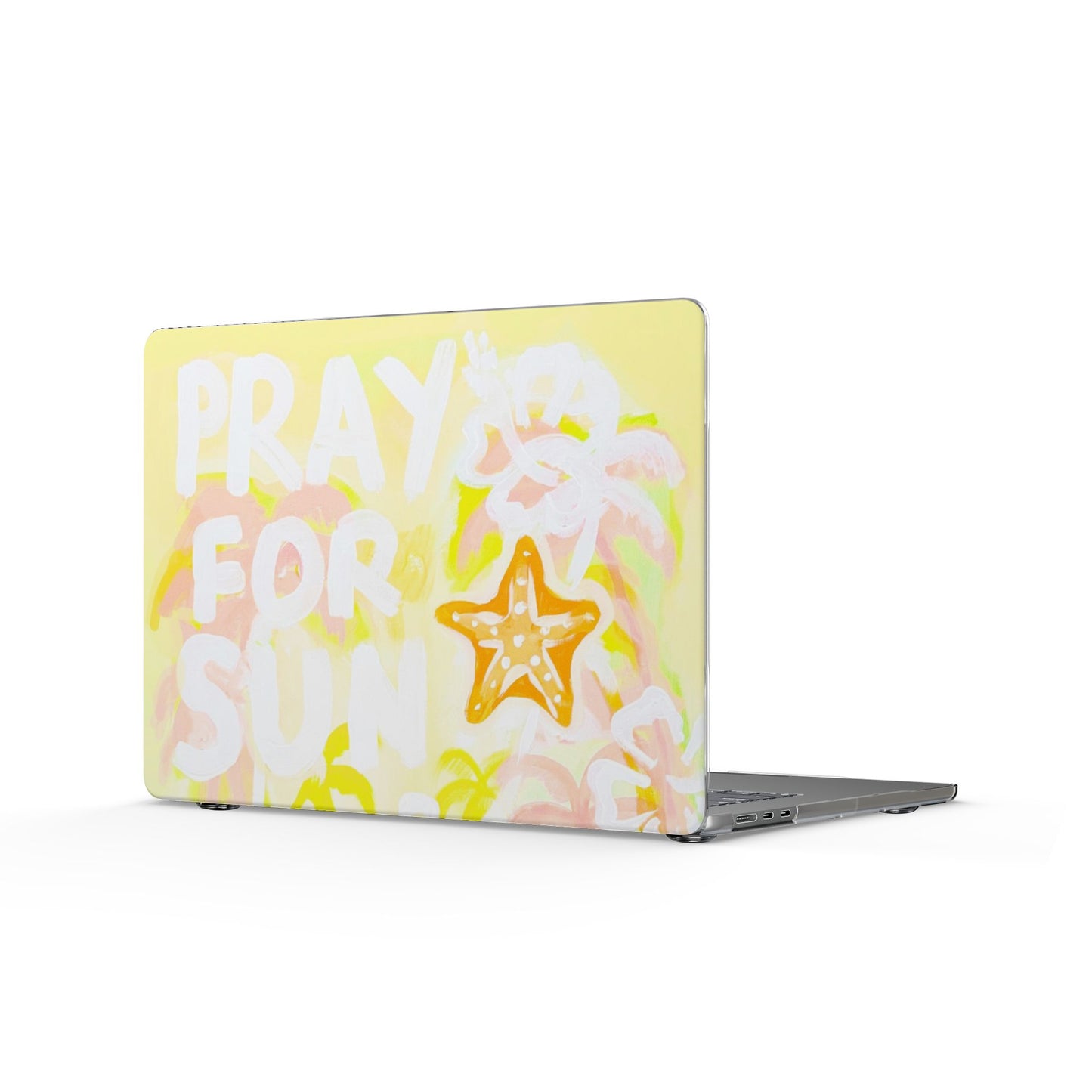 Pray For Sun MacBook Case