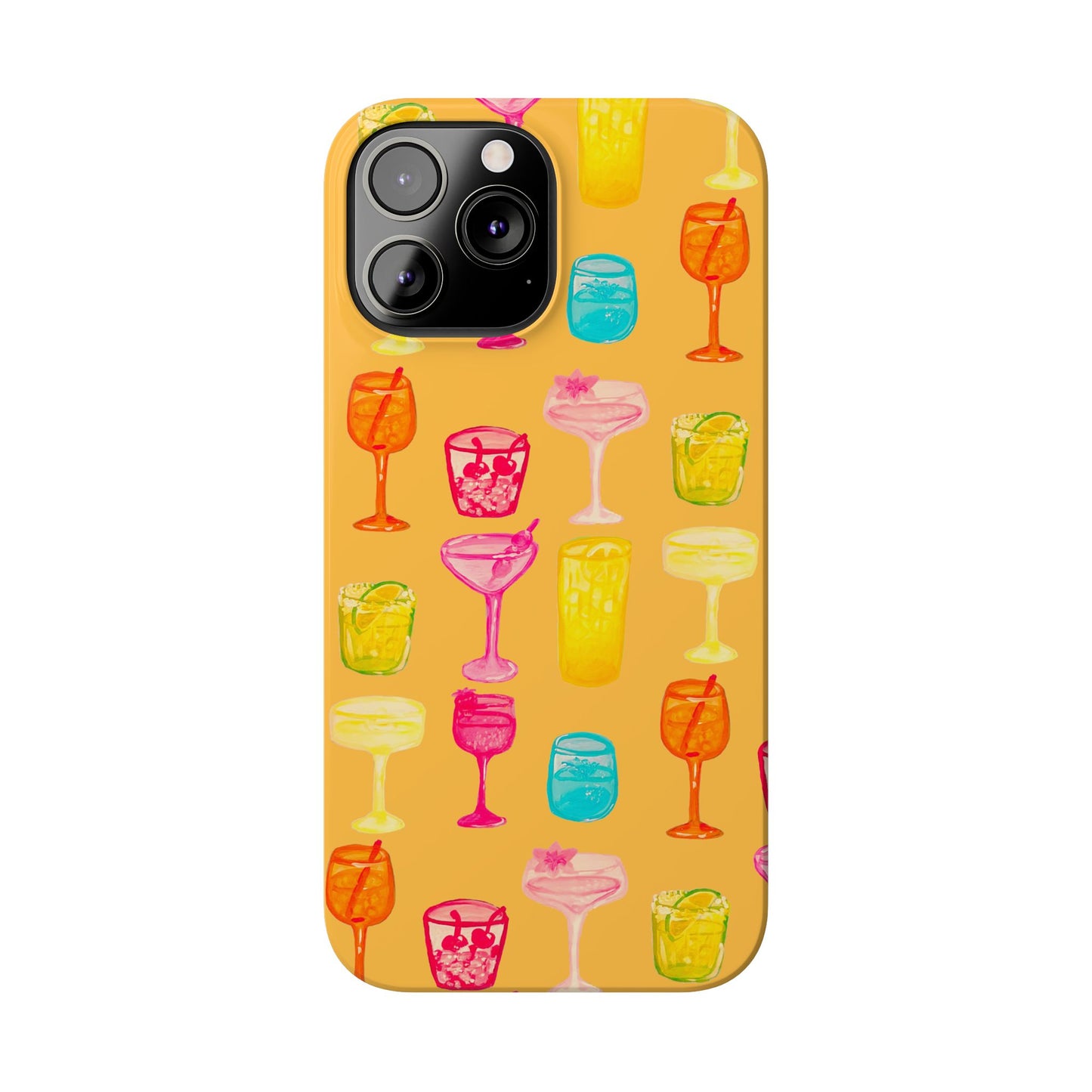 Drinks On Me Orange Thin Case