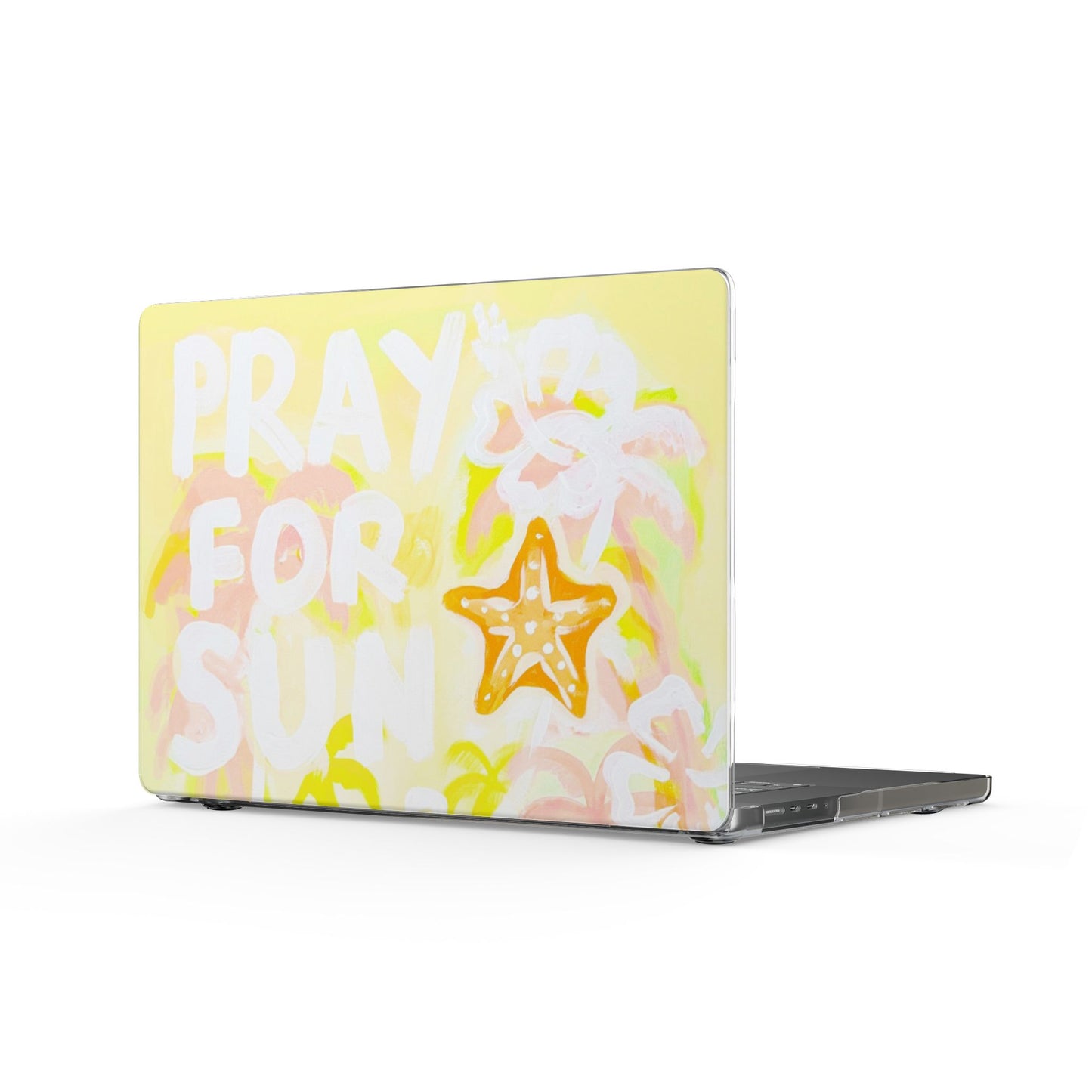 Pray For Sun MacBook Case