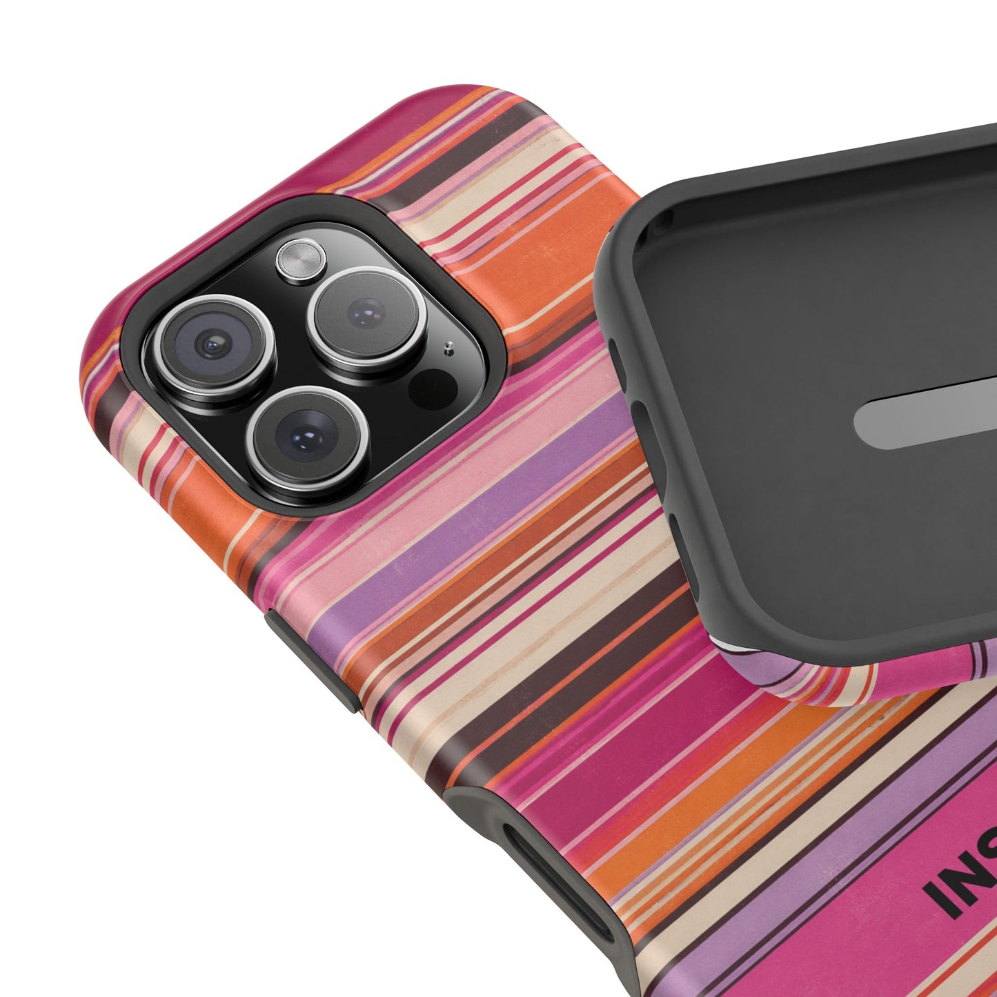 Tiger Lily Stripe MagSafe Case