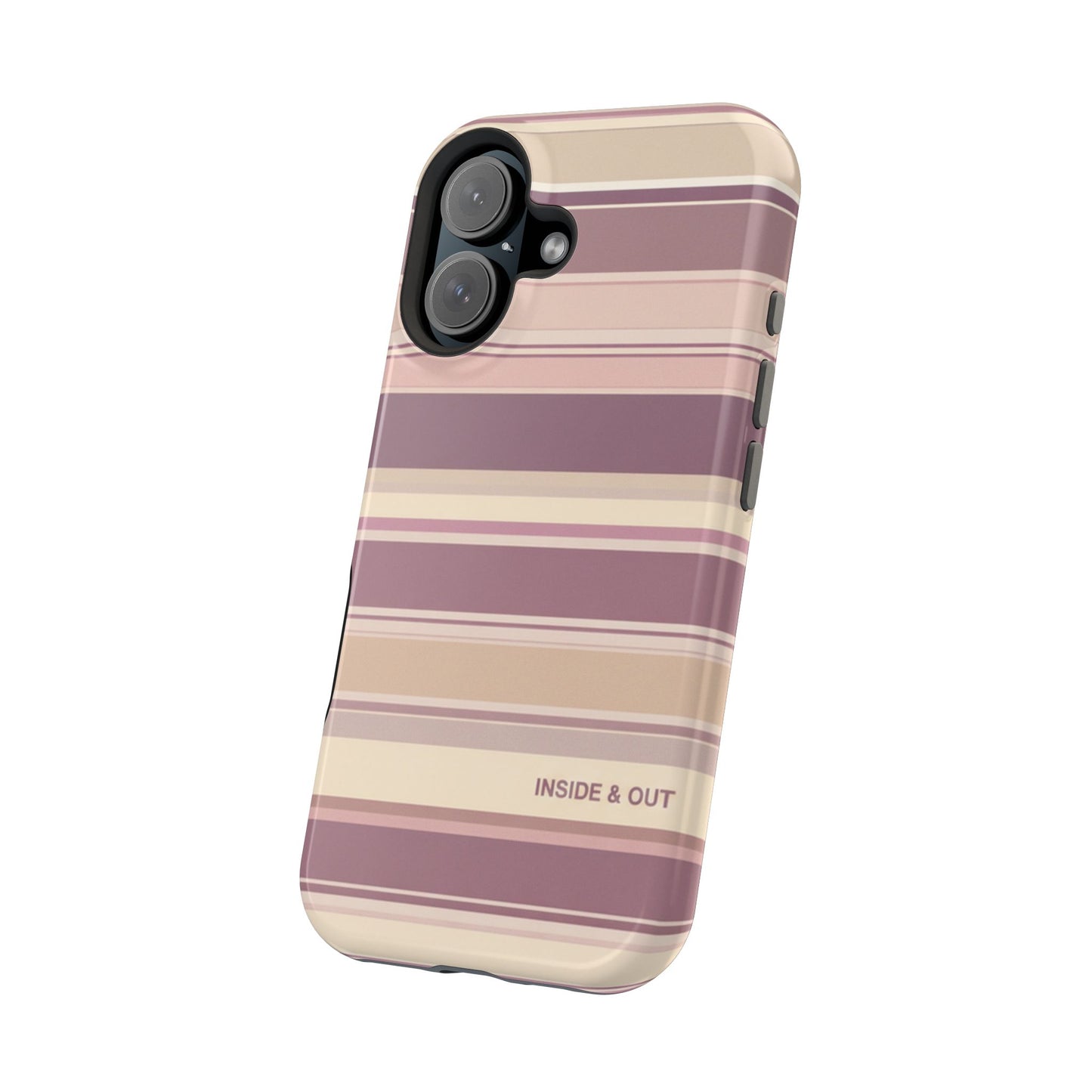 Vanilla Twist Stripe MagSafe Case