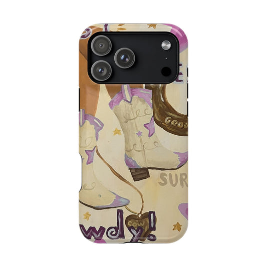 Best in the West Purple Tough Case