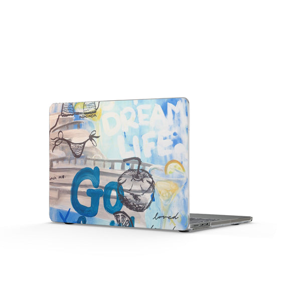 Coastline Club MacBook Cover
