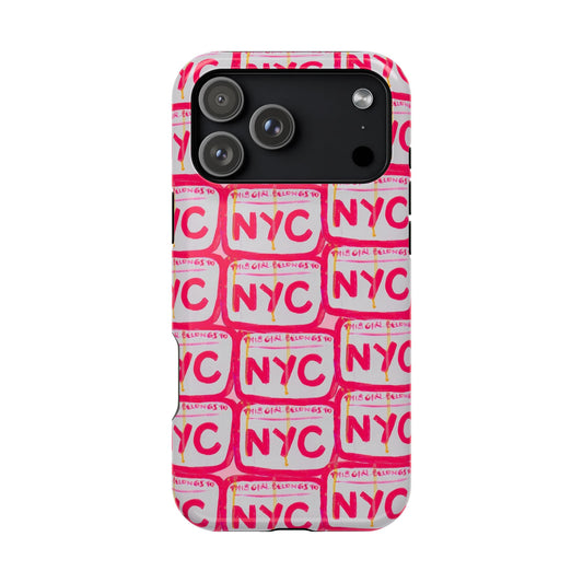 NYC at Heart Tough Case
