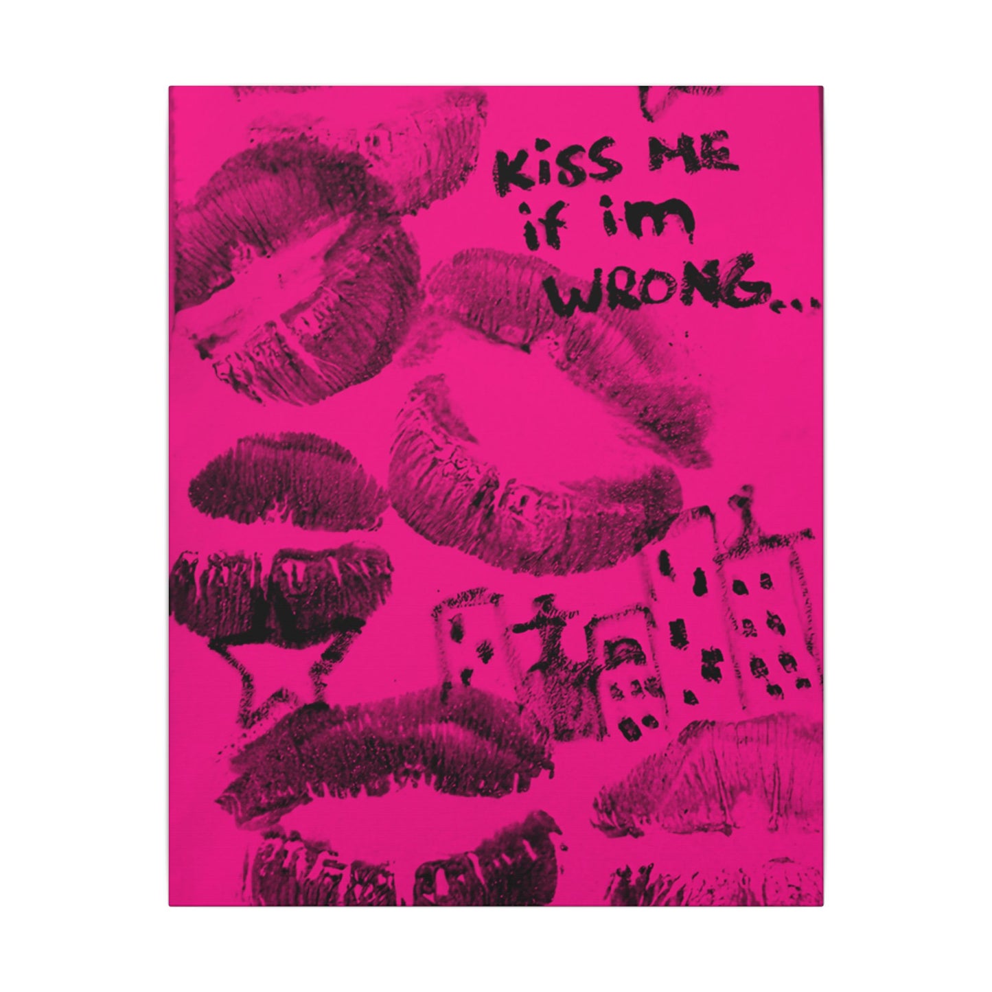 Lip Lock Canvas Print