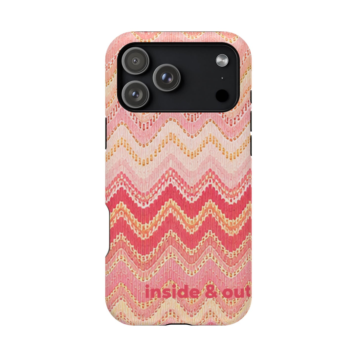 Flamingo Zig Zag MagSafe Case