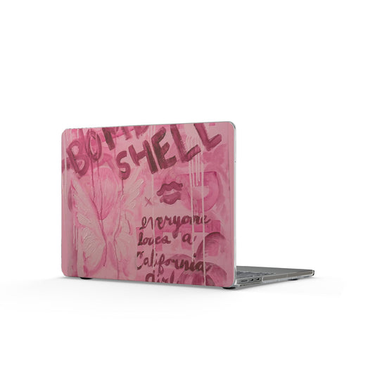 Bombshell Blush MacBook Case