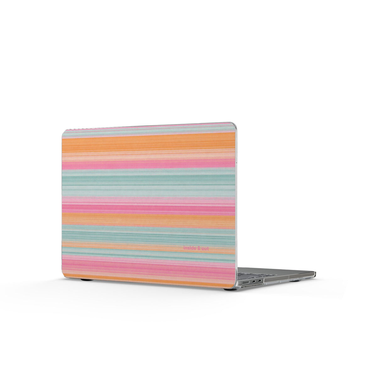 Sorbet Stripe MacBook Case