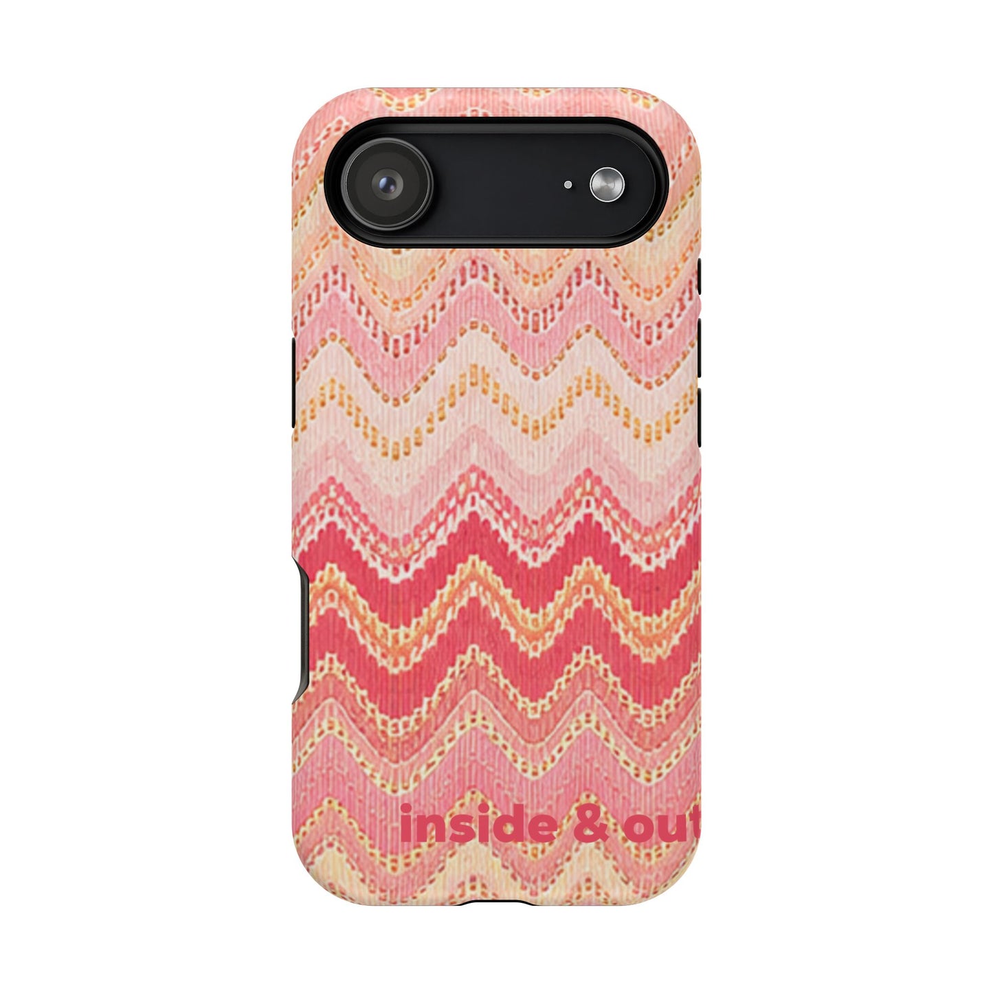 Flamingo Zig Zag MagSafe Case