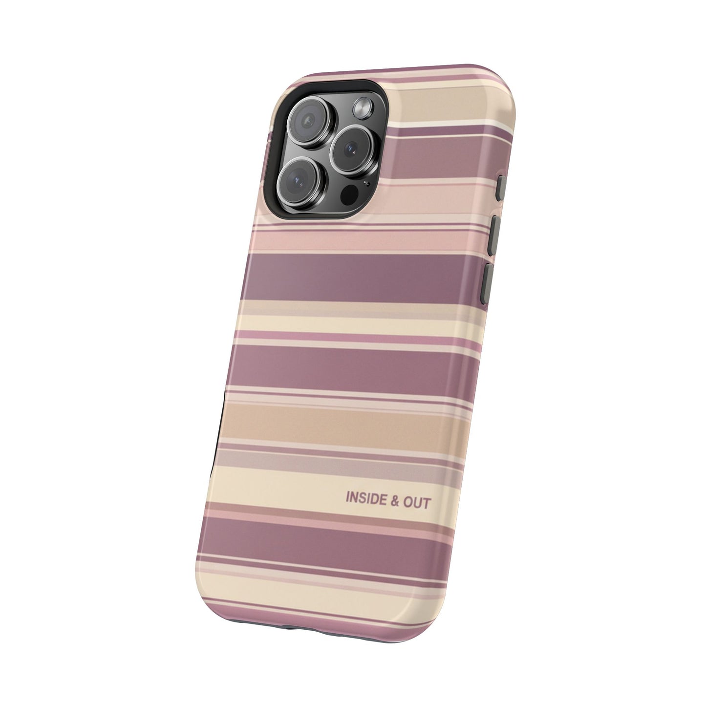 Vanilla Twist Stripe MagSafe Case