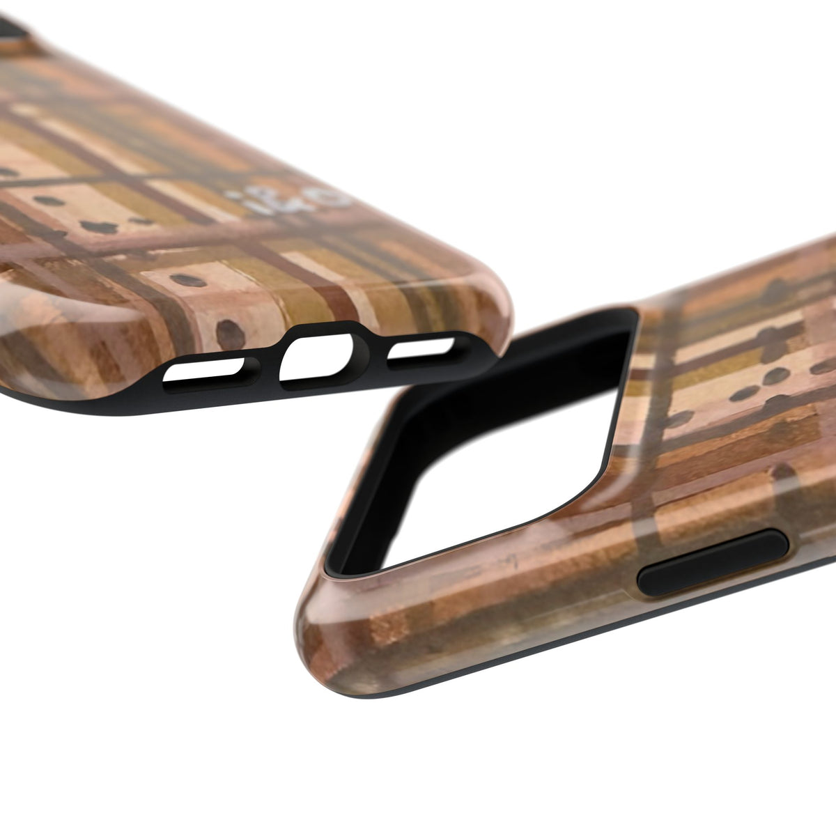 Toasted Berry Plaid Tough Case