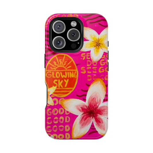 Tropical Glow Tough Case