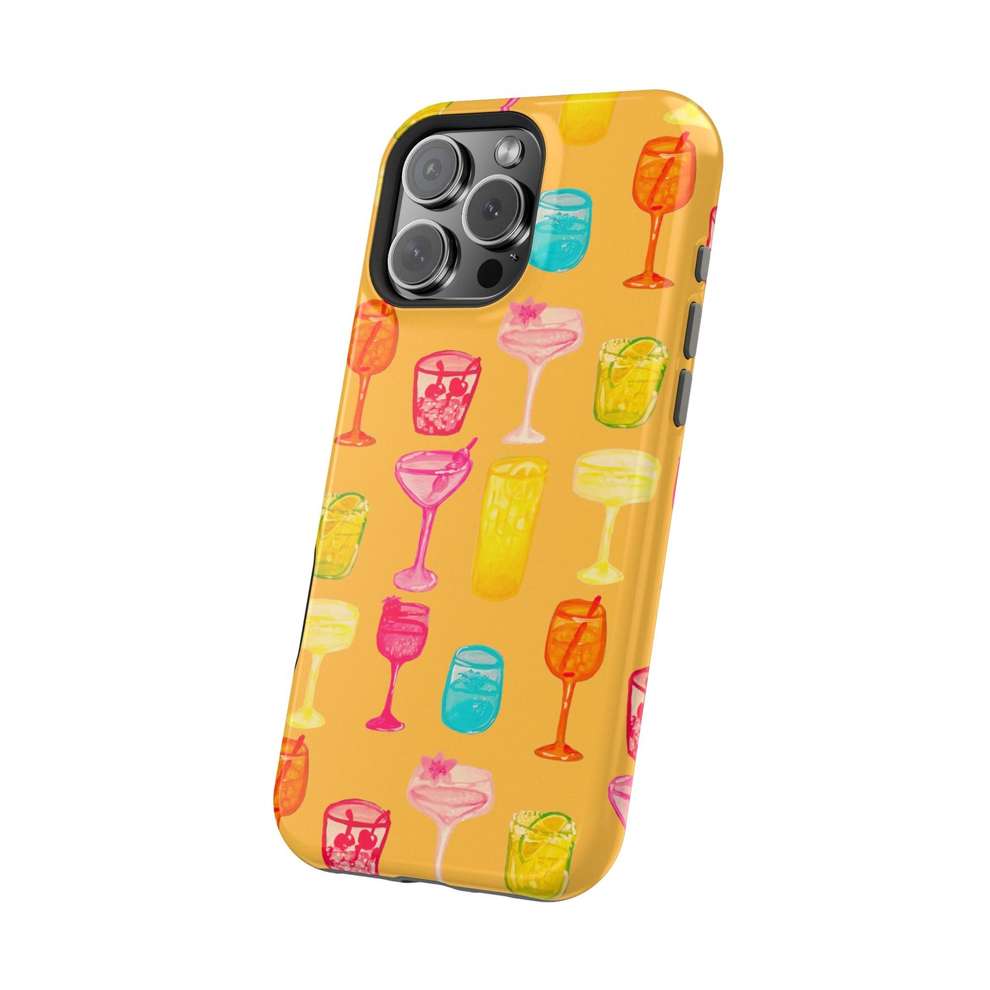 Drinks On Me Orange MagSafe Case