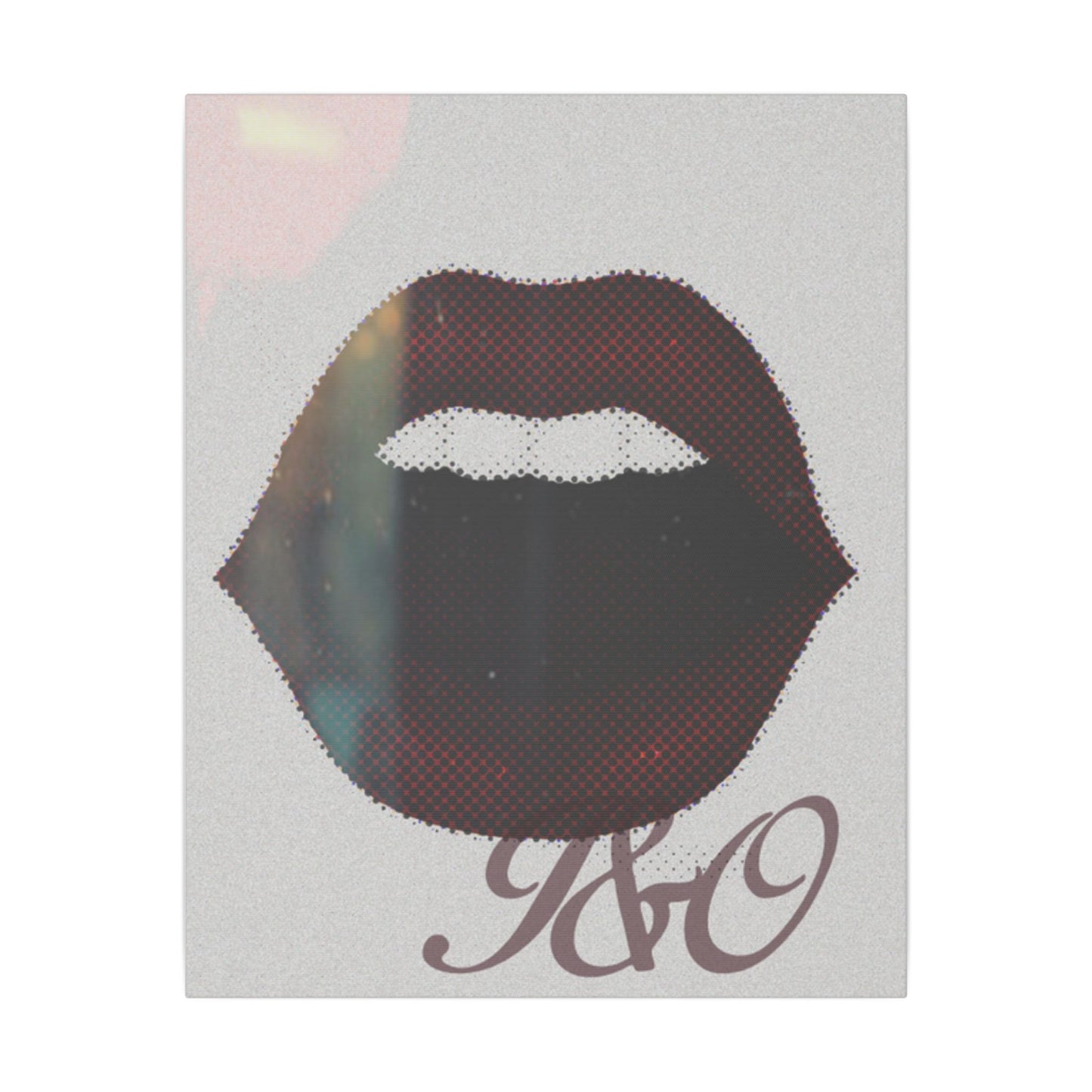 Lip Lock Canvas Print
