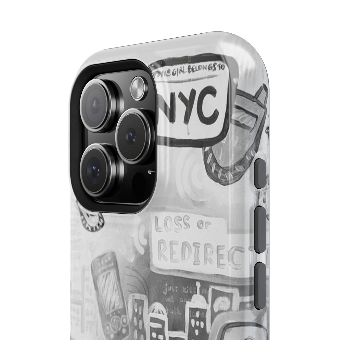 City Girl B&W Tough Case