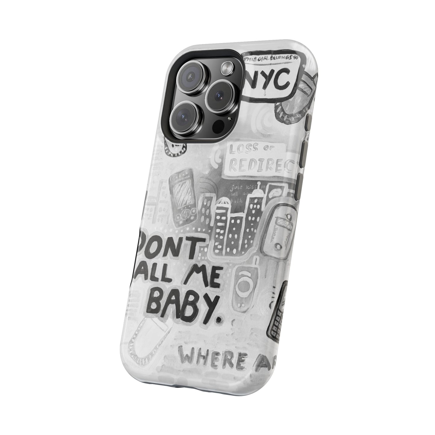 City Girl B&W MagSafe Case