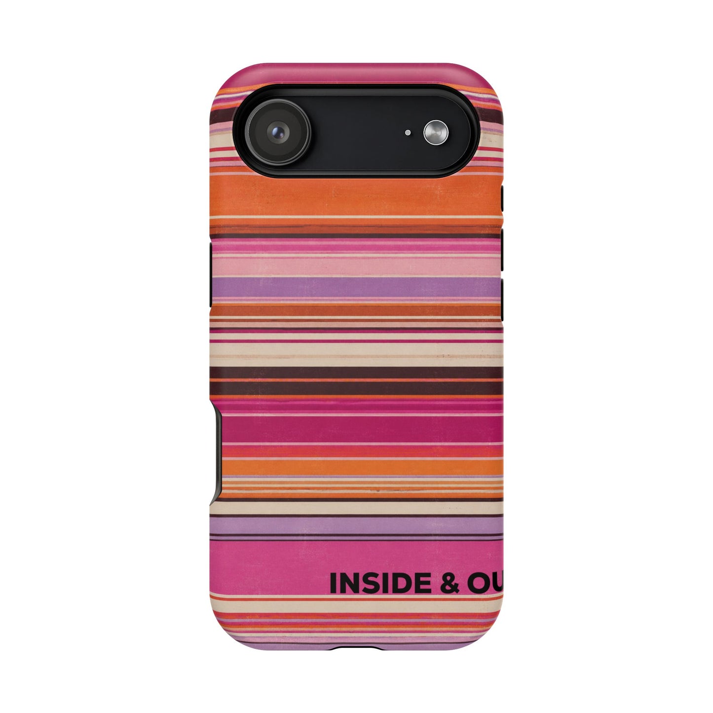 Tiger Lily Stripe MagSafe Case