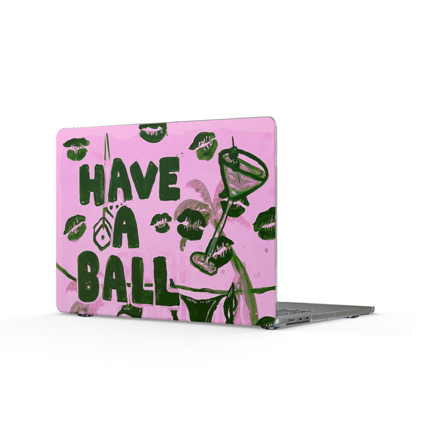 Have A Ball Pink Macbook