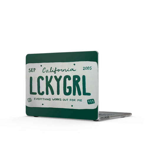 Lucky Girl MacBook Case
