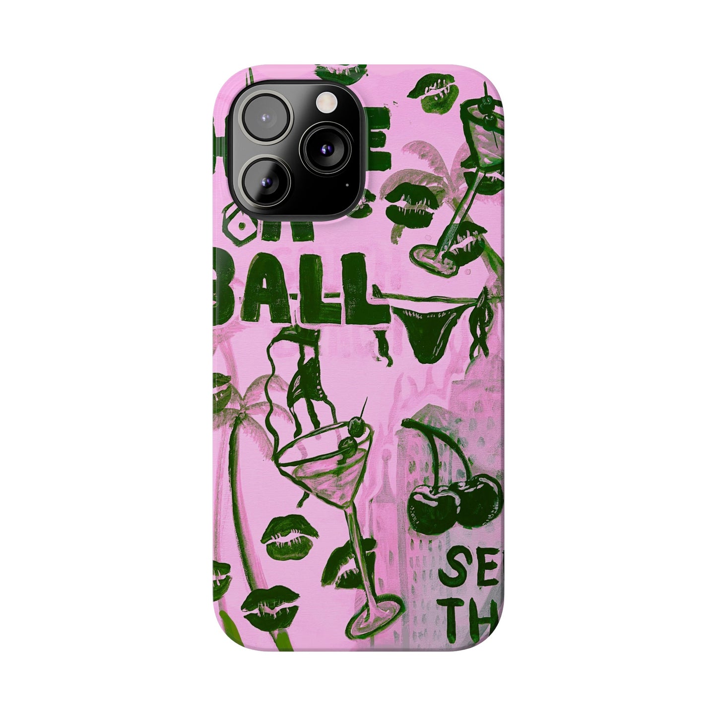 Have A Ball Pink Thin Case