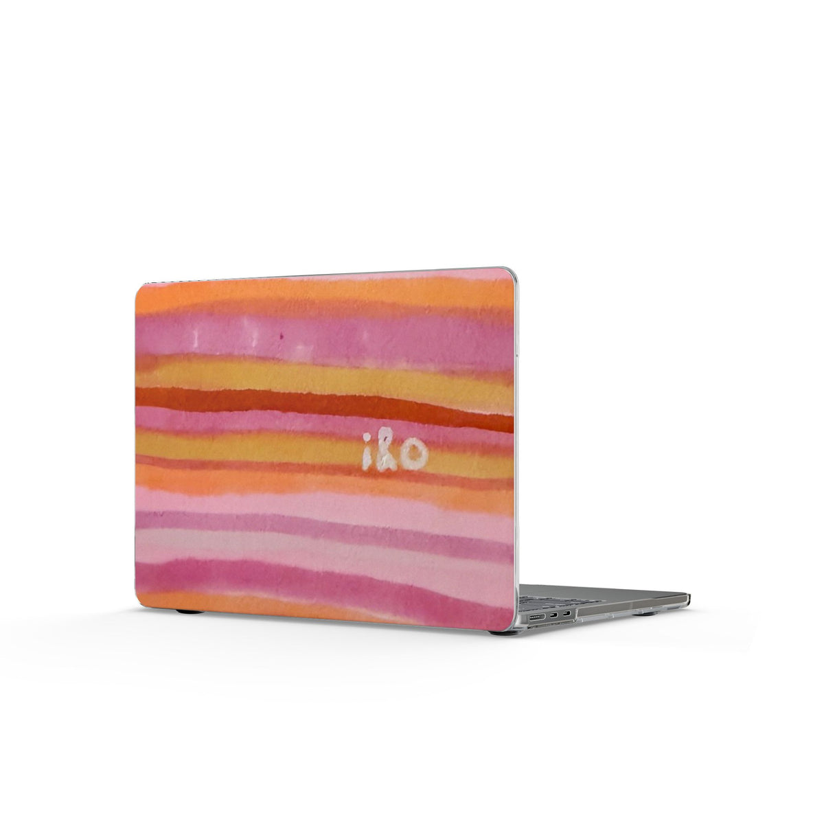 Peach Preserve Stripe MacBook Case
