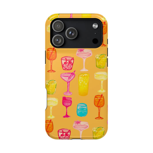 Drinks On Me Orange MagSafe Case