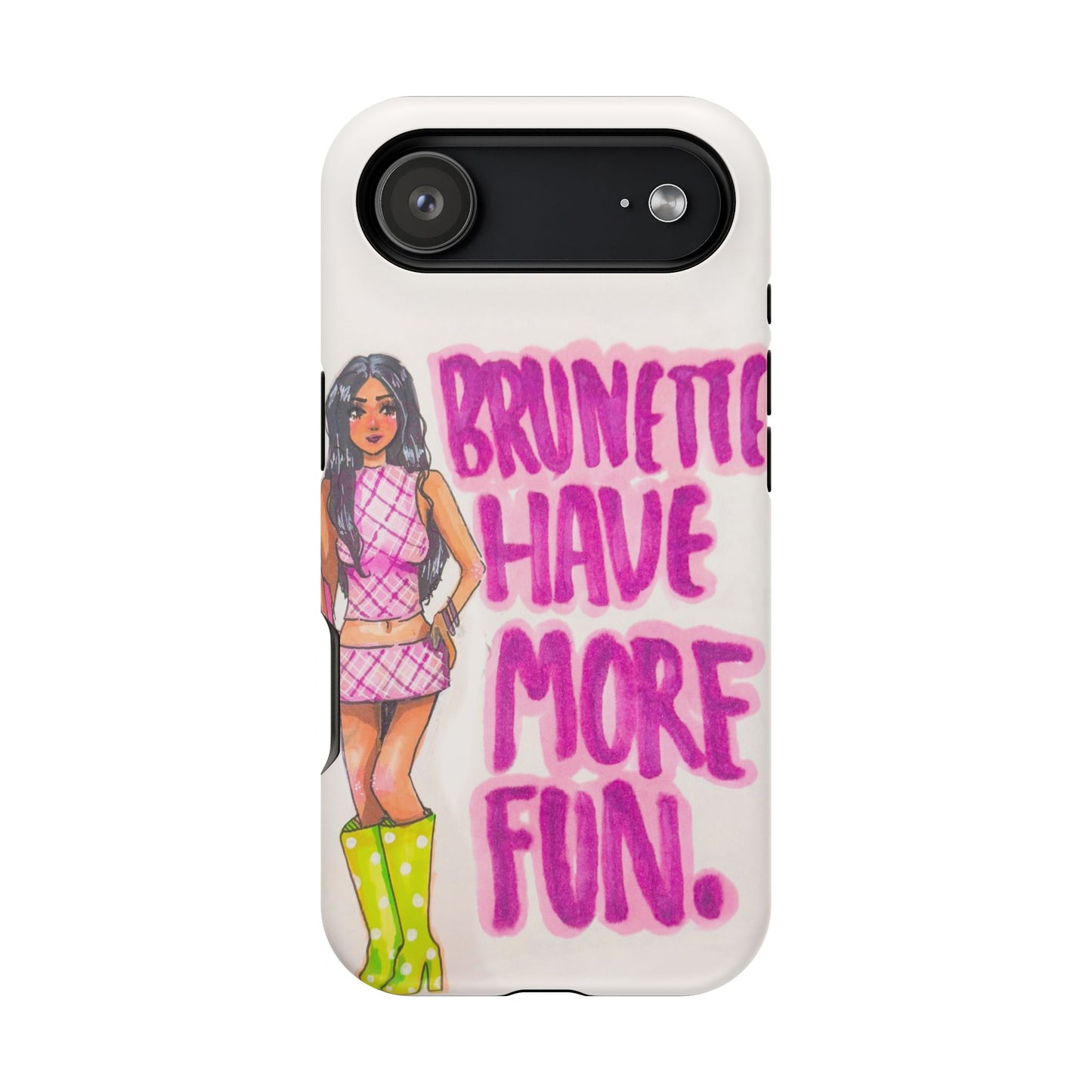 Brunettes Have More Fun MagSafe Case
