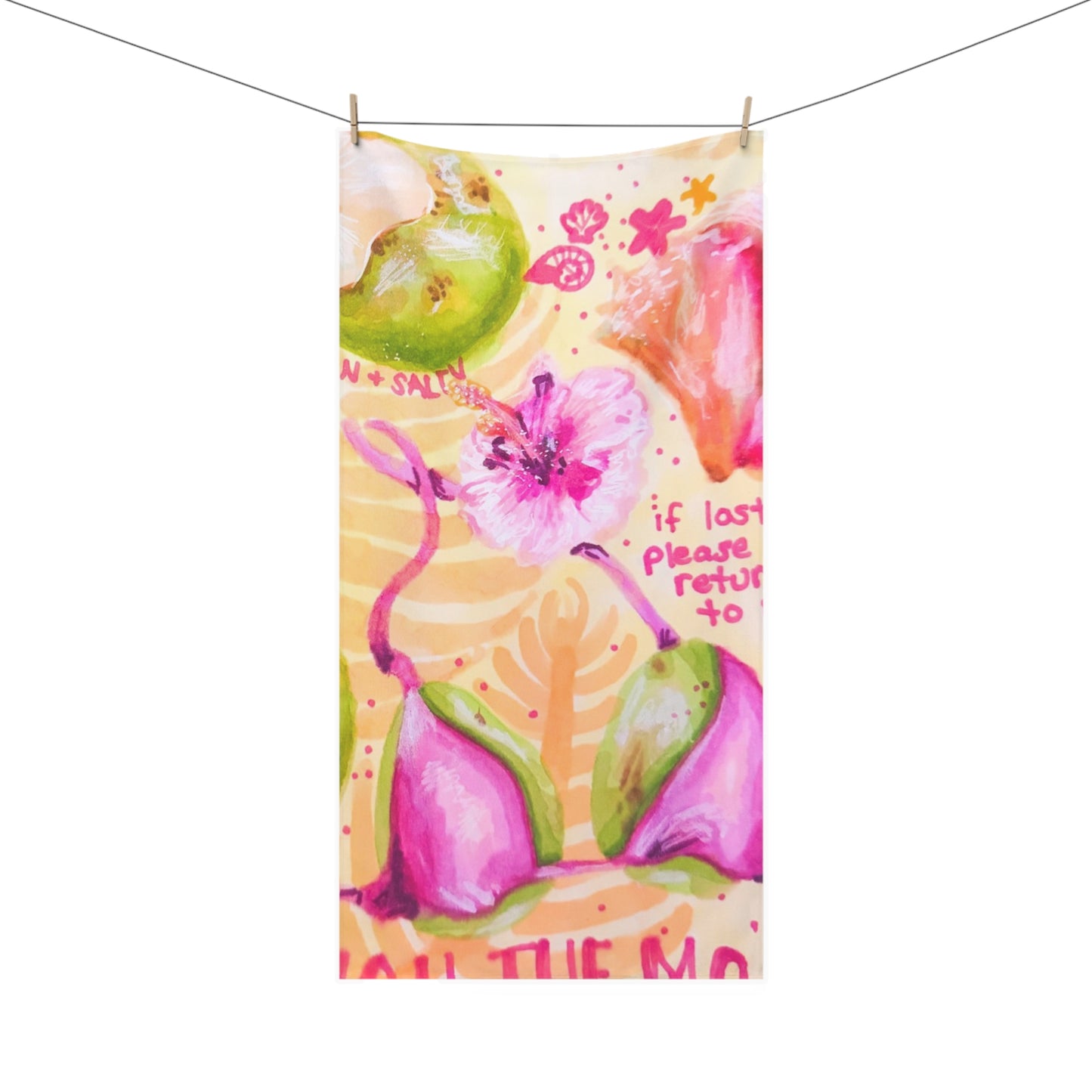 Summer Souvenir Tanning Towel