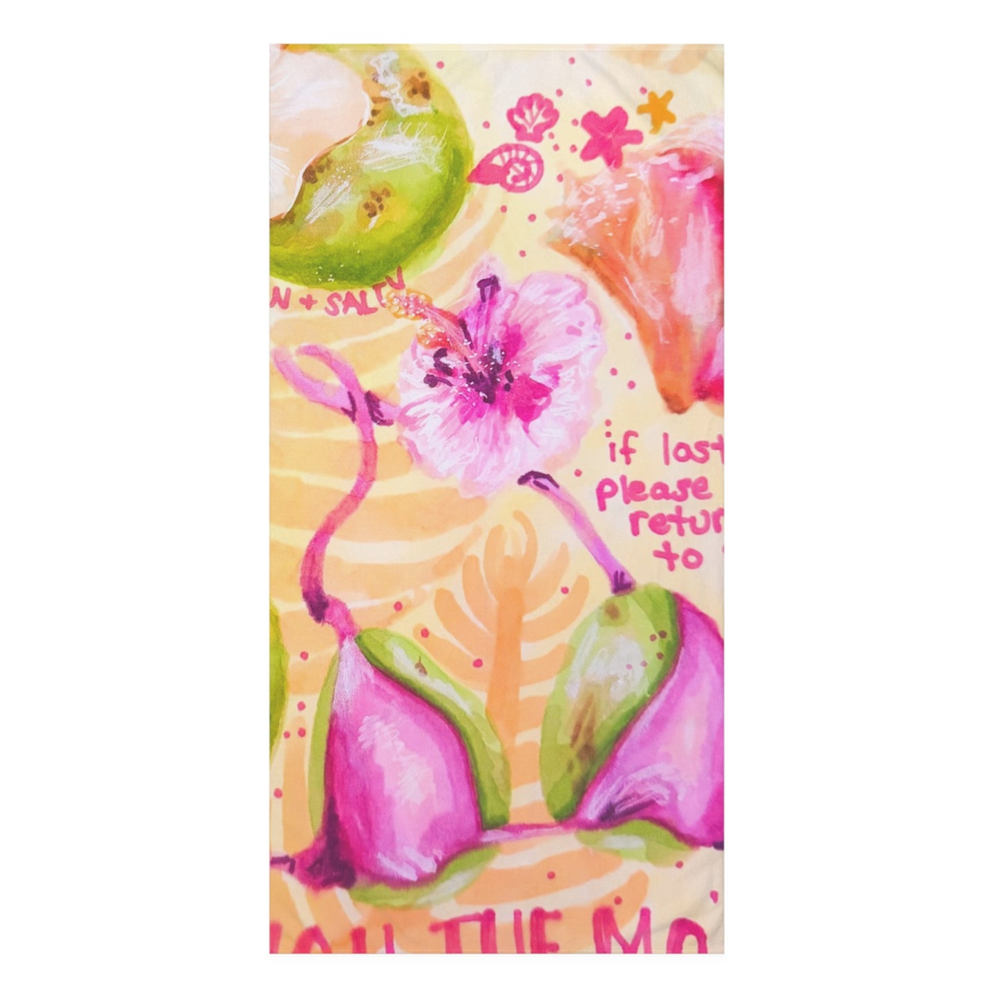 Summer Souvenir Tanning Towel